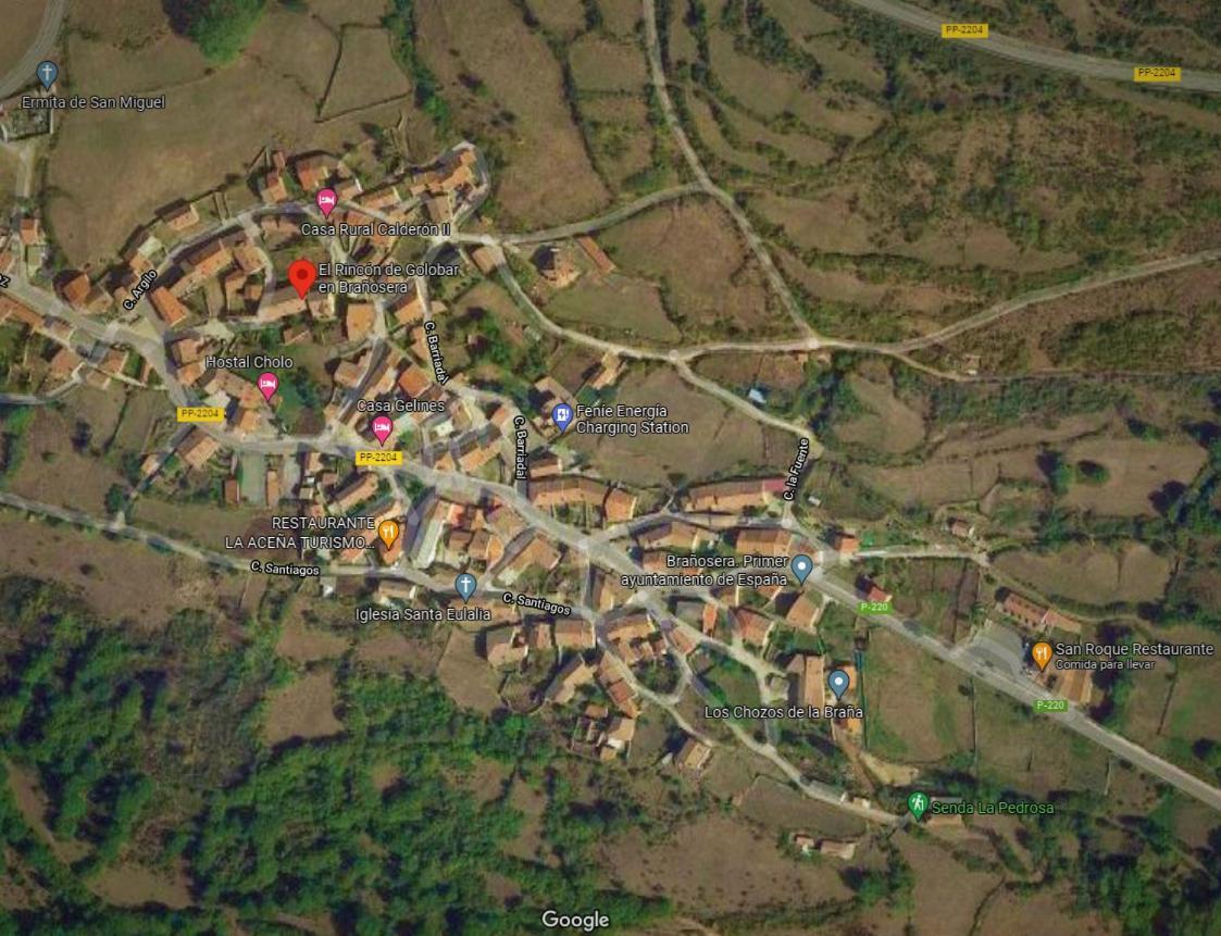 El Rincón de Golobar en Brañosera Branosera Exterior foto